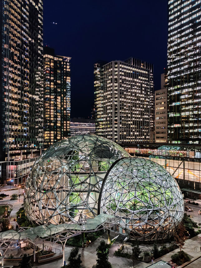 The Amazon Spheres Seattle • That Sounds Awesome